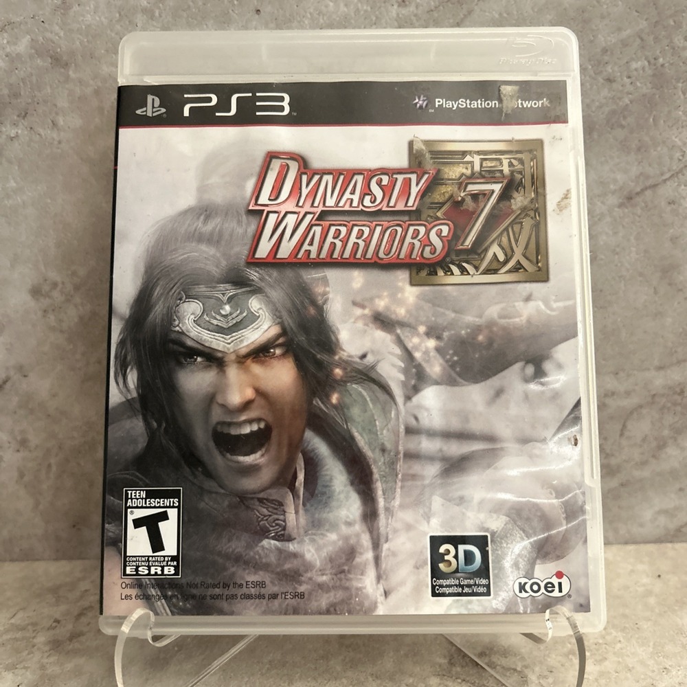 Dynasty Warriors 7 (Sony PlayStation 3, PS3, 2011) w/ Manual CIB